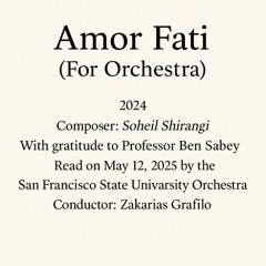 Amor Fati(For Orchestra)