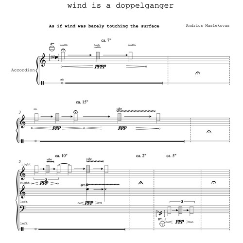 Wind is a Doppleganger (for accordion solo) [2023]