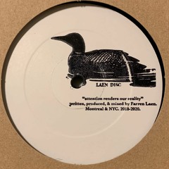 Farren Laen - Attention Renders Our Reality (LAENDISC001) (12"/DIGI)