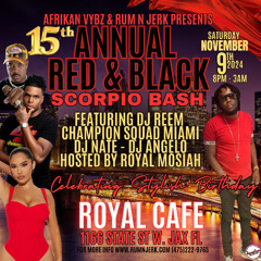 DJ STYLISH 15TH YEAR RED N BLACK MUSIC BY CHAMPION SQUAD DJ NATE D ANGELO HOSTED BY ROYAL MOSIAH
