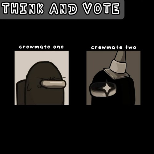 FnF' - Think and Vote (Think but Black Imposter and Red Crewmate sings it)