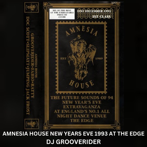 Amnesia House The Edge NYE 1993 Dj Grooverider