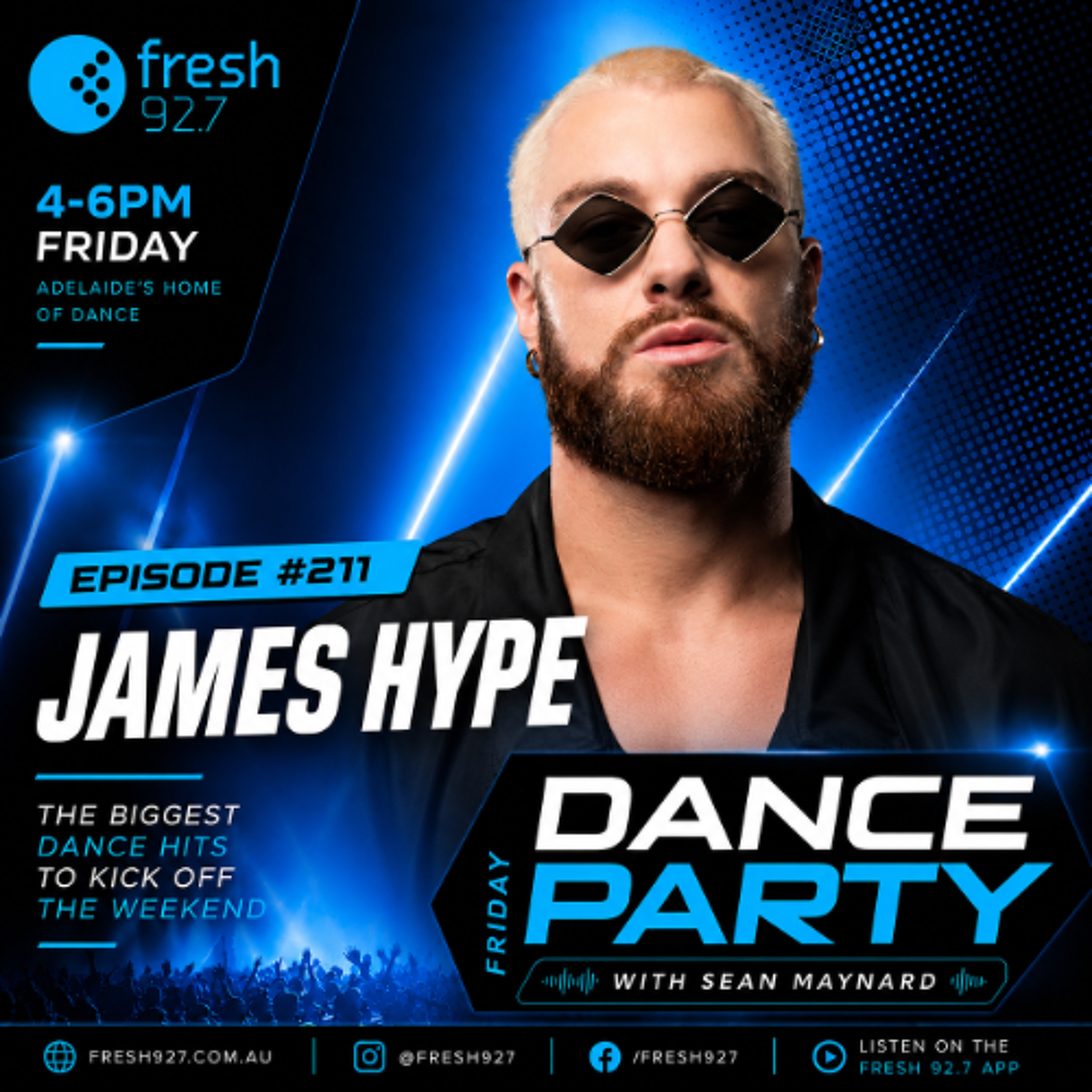 Friday Dance Party #211 with James Hype episode artwork