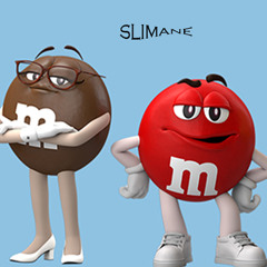 m and ms