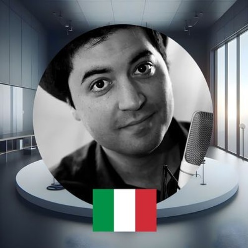 Voix Masculine Luigi - Médium - Adulte souriant, promo, institutionnel, Italien