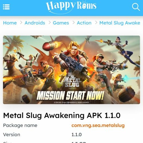 Stream Metal Slug Awakening is a fast download by HappyROMs