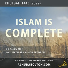 Islam Is Complete