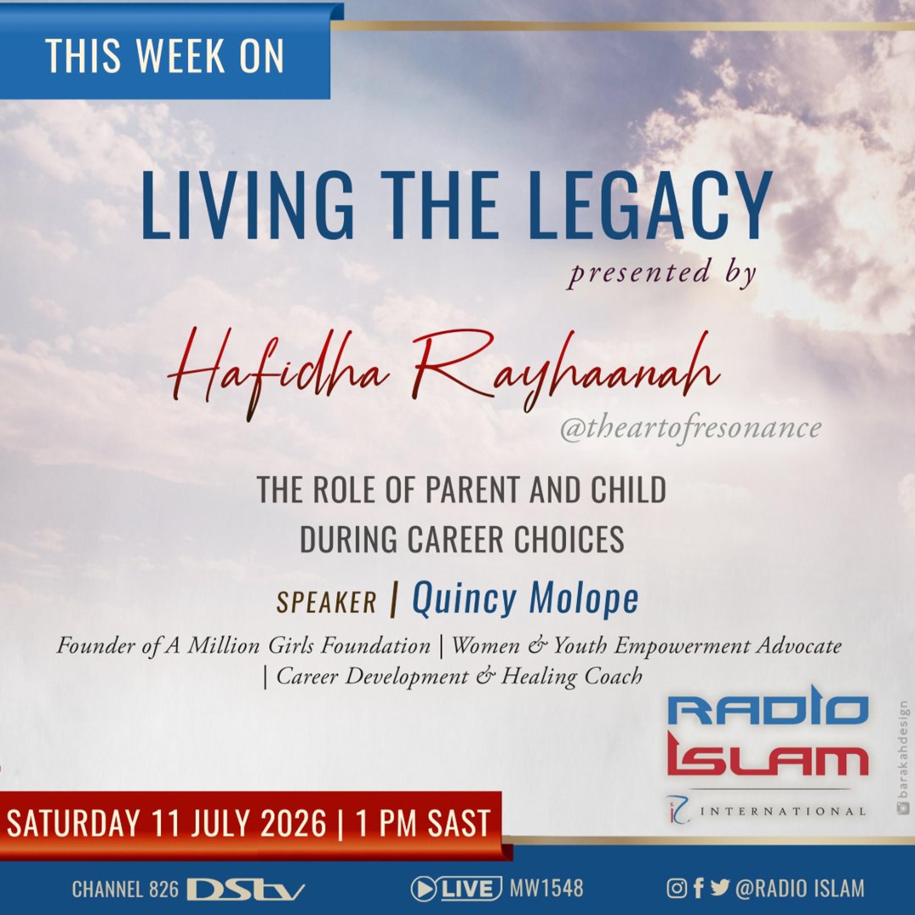 The Role of Parent and Child During Career Choices: Quinch Molope