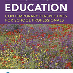 [ACCESS] EPUB 💌 Special Education: Contemporary Perspectives for School Professional
