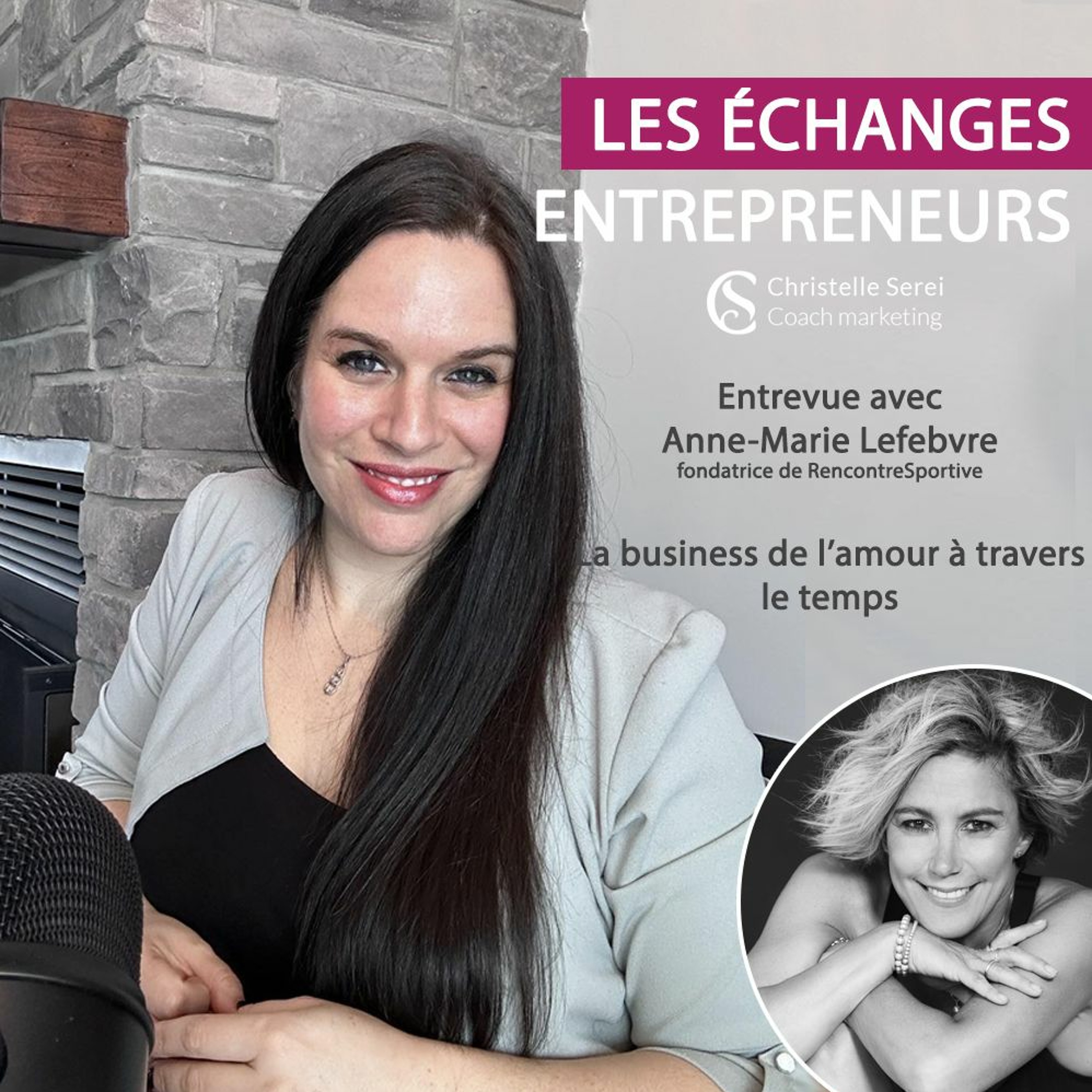 La business de l’amour à travers le temps – Entrevue avec Anne-Marie Lefebvre de RencontreSportive