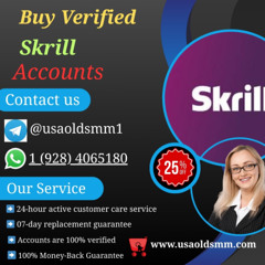 Top Sites to Buy Verified Skrill Accounts in the USA & UK – Safe & 100% Secure and Trusted