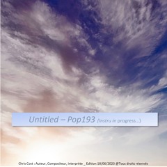 Pop193 (Instru in progress...)