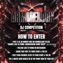 SCHAFF LOST N FOUND ARMAGEDDON COMP ENTRY