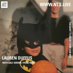 GUESTMIX 4 LAUREN DUFFUS ON NTS RADIO