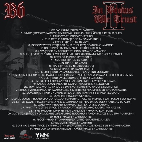 B6(Pushaz ink) [THE MIXTAPE] InBrowsWeTrust2  [DELUXE VERSION]