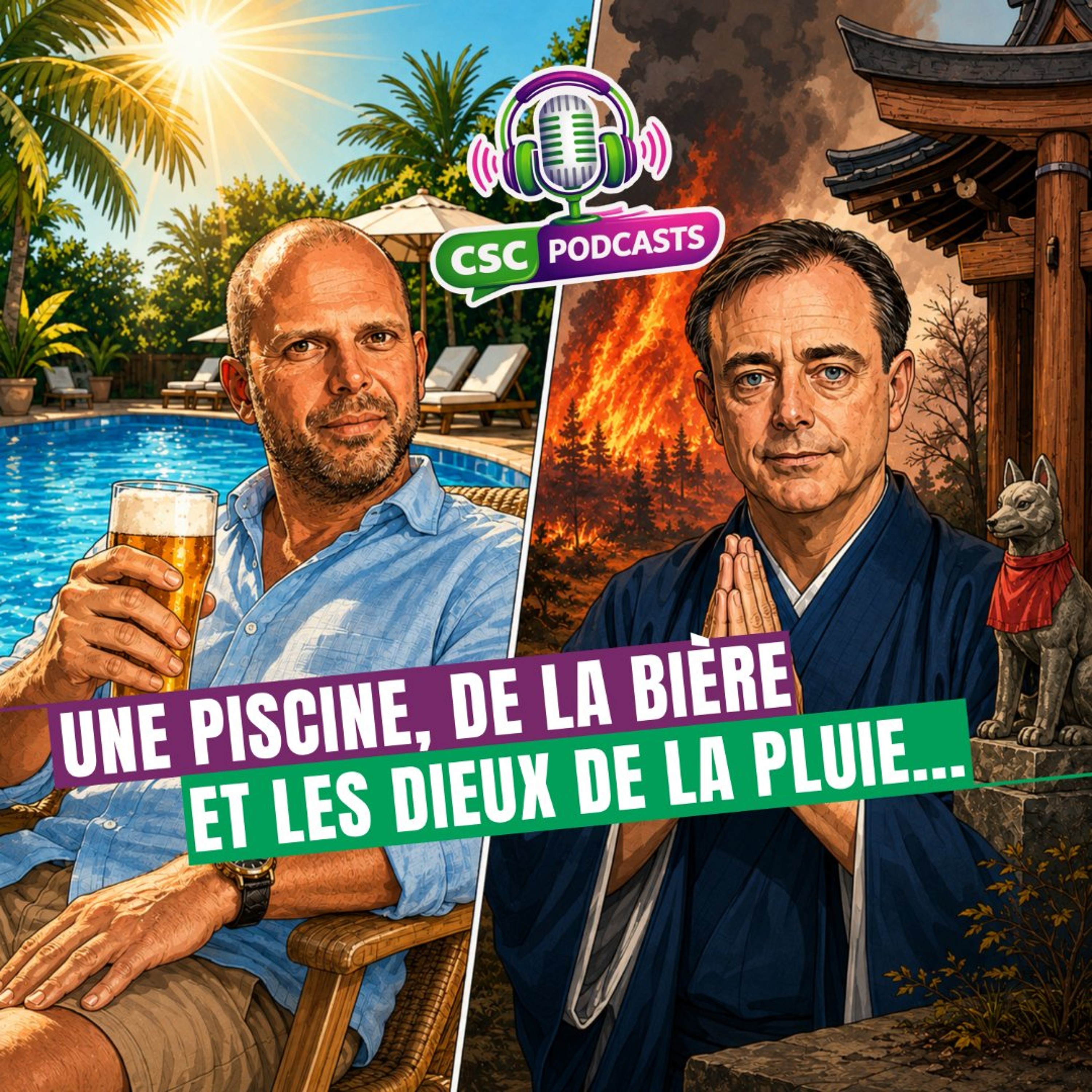 Une piscine, de la bière et les Dieux de la pluie... episode artwork