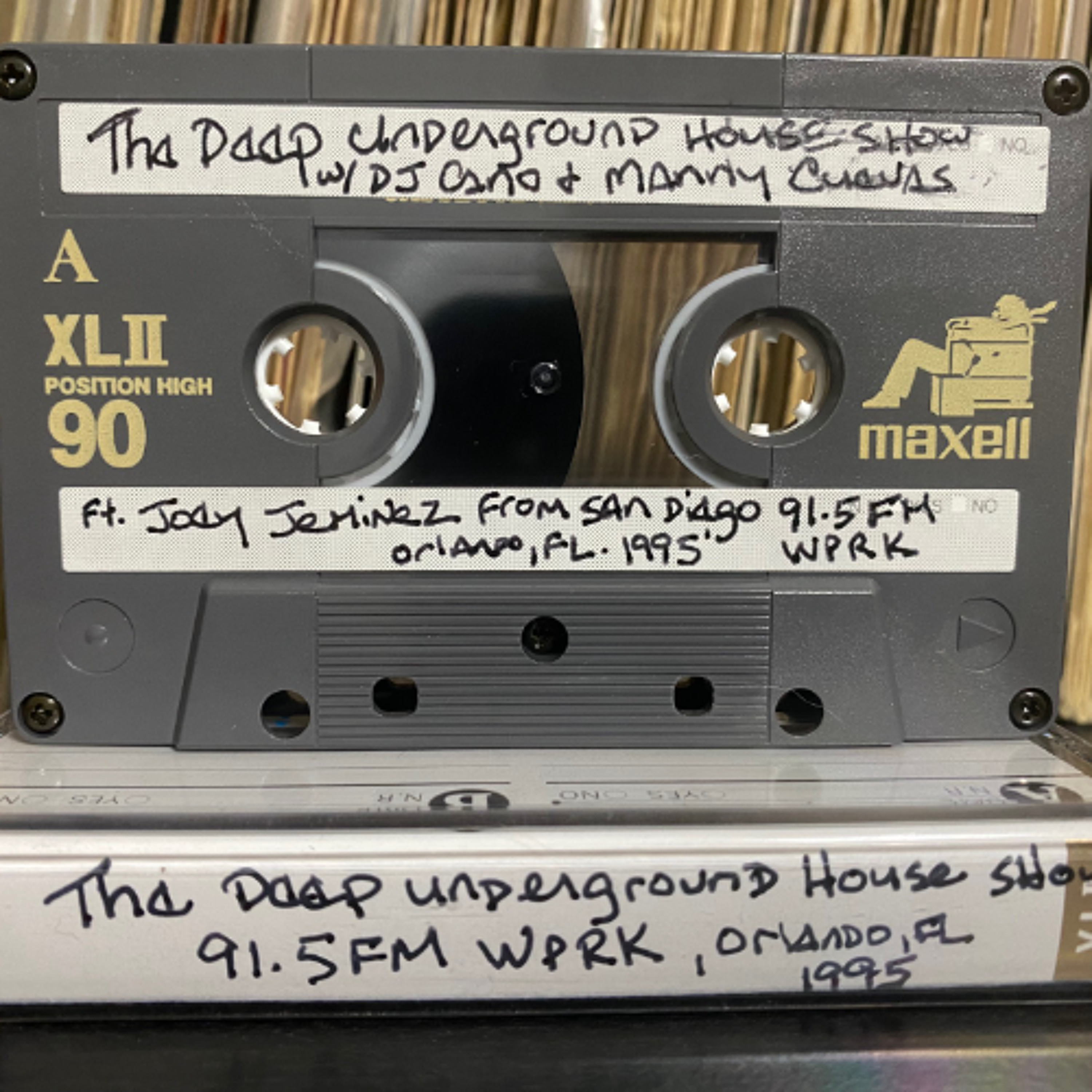 The Deep Underground House Show ft. Joey Jeminez 91.5 FM WPRK, Orlando, FL. 1995' (Manny'z Tapez) episode artwork