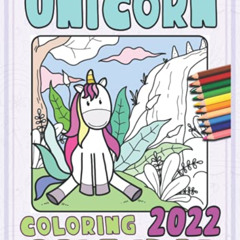 VIEW PDF 💓 Unicorn Coloring Calendar 2022: Kids Calendar: 12 Month Calendar Pages an