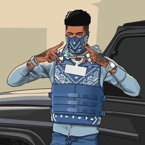 Blue face vest hotsell