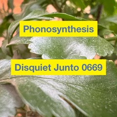 Disquiet Junto | Phonosynthesis - disquiet0669
