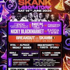 SKANKLAB PRESENTS - SKANK LABORATORY 14TH JUNE - XANDER
