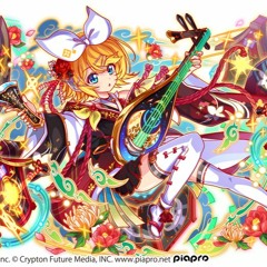 [Crash Fever BGM] Hatsune Miku Collab Theme - Kagamine Rin Theme Song 2020 夢幻ノ遊ビ - 梅とら