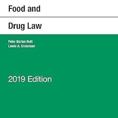 Download PDF Food and Drug Law, 2019 Statutory Supplement (Selected Statutes)