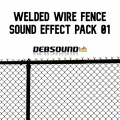 Welded Wire Fence Sound Effect Pack 01