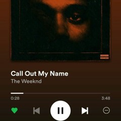 The Weeknd- Call Out My Name (HARD EDIT)