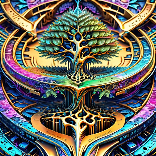 $uicideboy$ x Subtronics x Of The Trees - Hieroglyph (Fractal Mind FLIP)