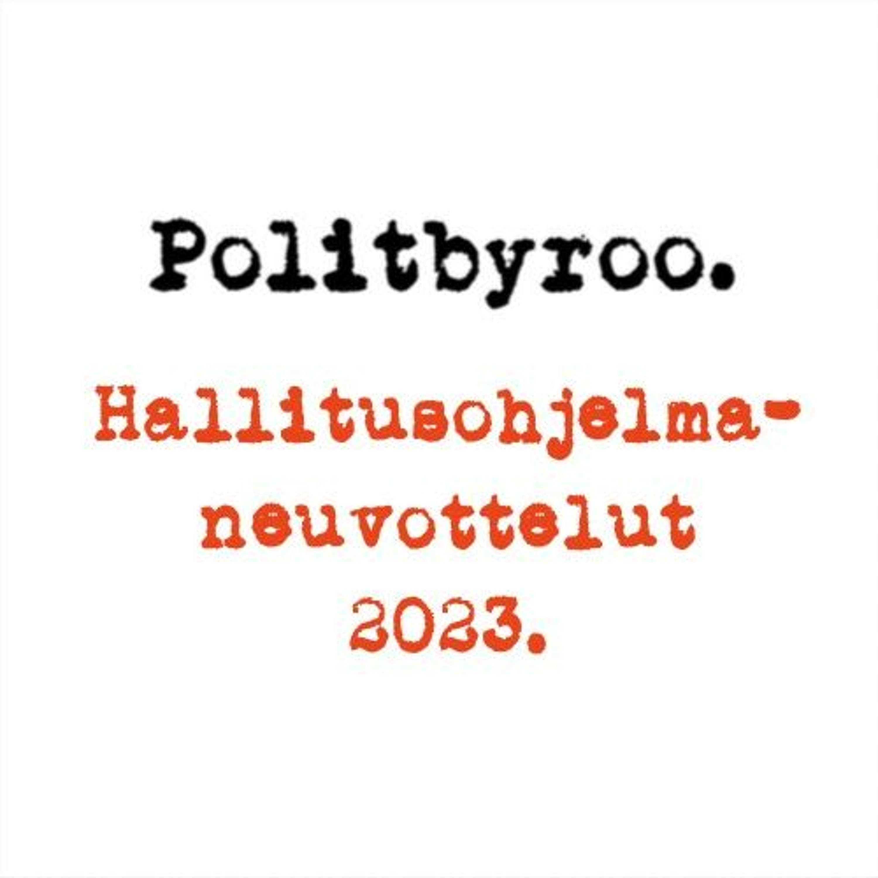 Hallitusohjelmaneuvottelut: Koulutuspolitiikka episode artwork
