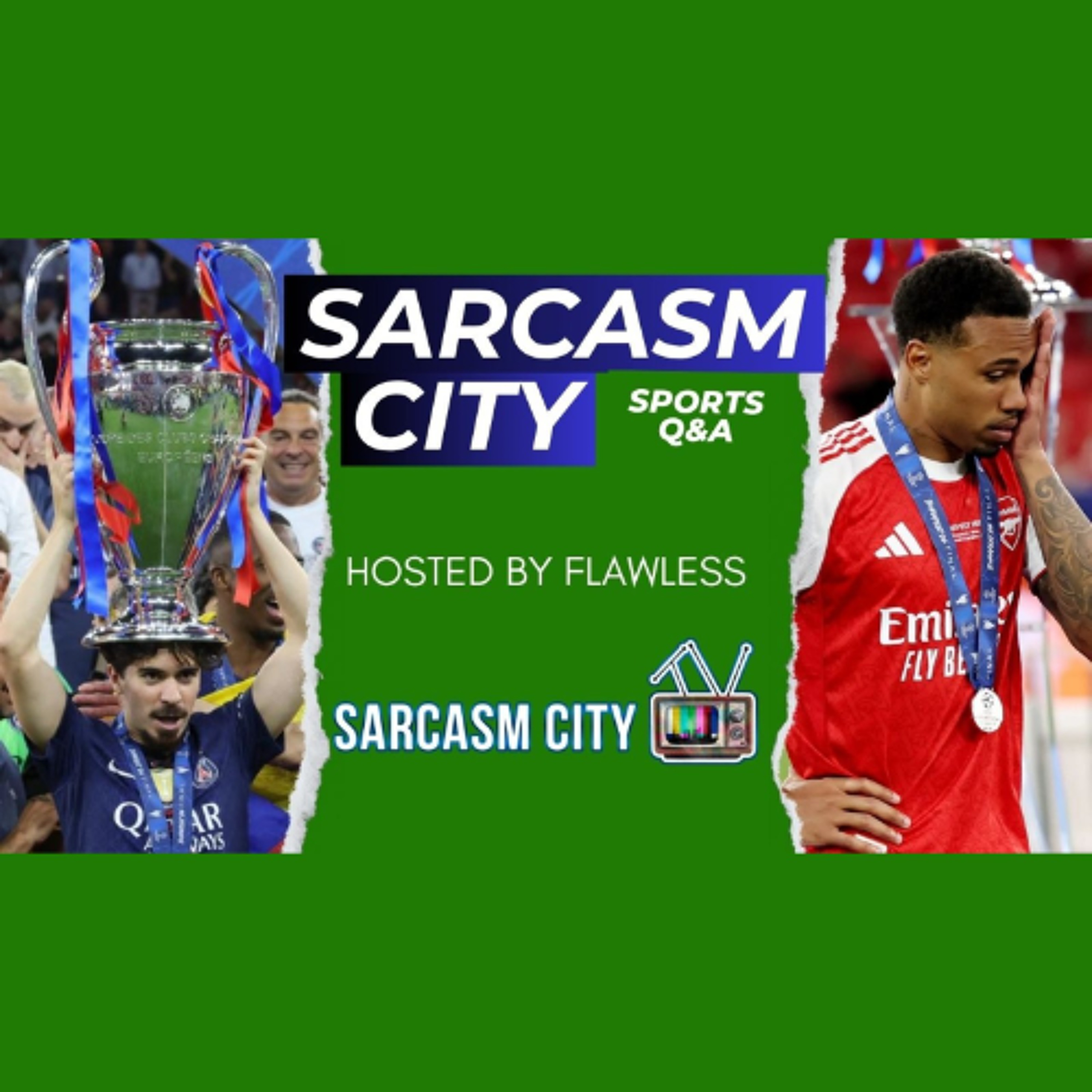 PSG WIN BACK TO BACK CHAMPIONS LEAGUE DEFEATING ARSENAL - Sports Q&A episode artwork