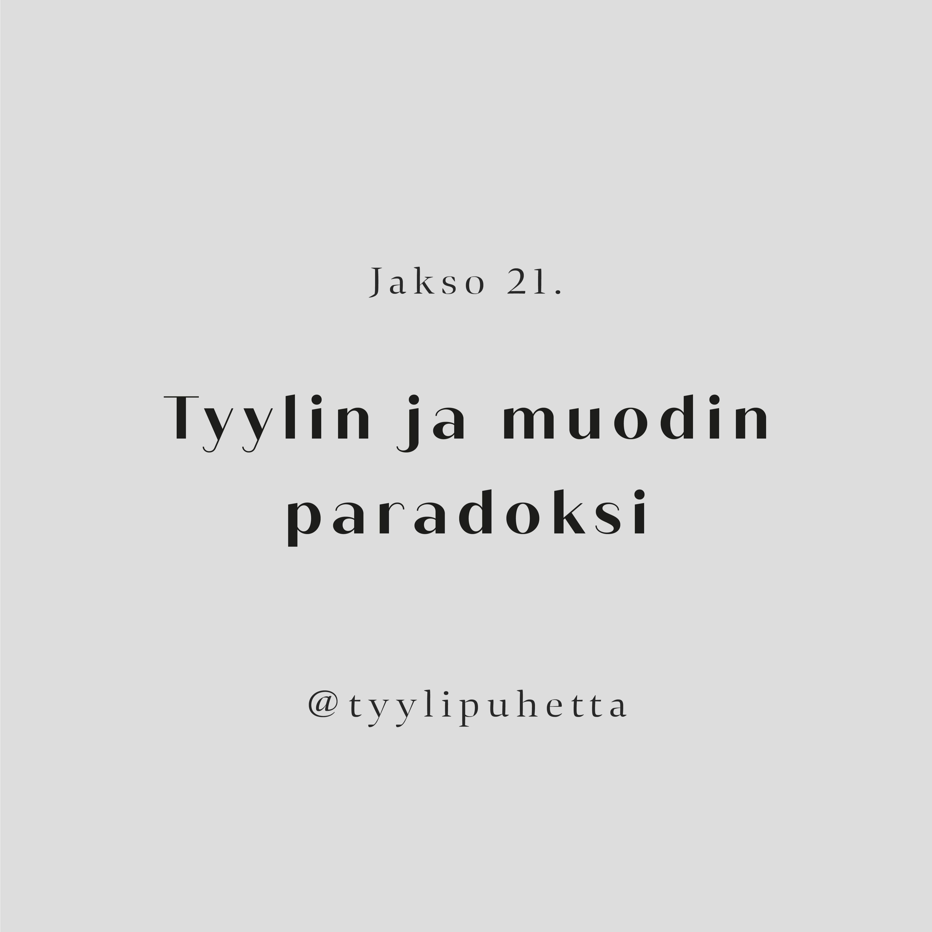 Tyylipuhetta Podcast