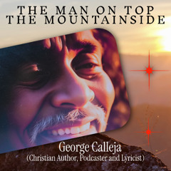 The man on top the mountainside