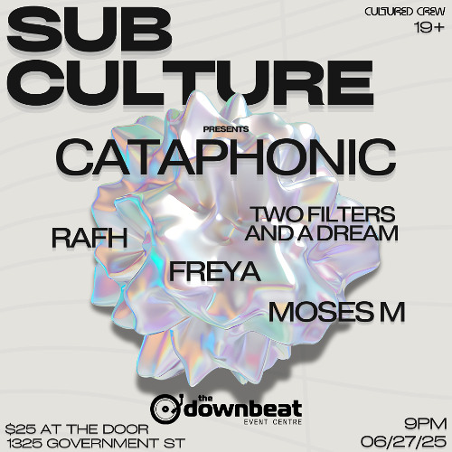 SUBCULTURE presents: RAFH & Two Filters and a Dream (Live)
