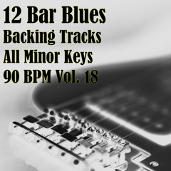 12 Bar Blues Guitar Backing Track in A Minor 90 BPM