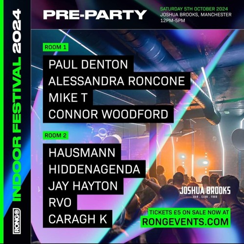 Hausmann @ Rong Pre Party Joshua Brooks 2024 (Rong Indoor Festival 2024)
