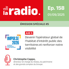 01/09/2025 - IMPULSE 2026 - Axe 5 : Devenir l'opérateur global de l'habitat d'intérêt public des territoires et renforcer notre visibilité