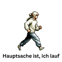 Hauptsache ist, ich lauf