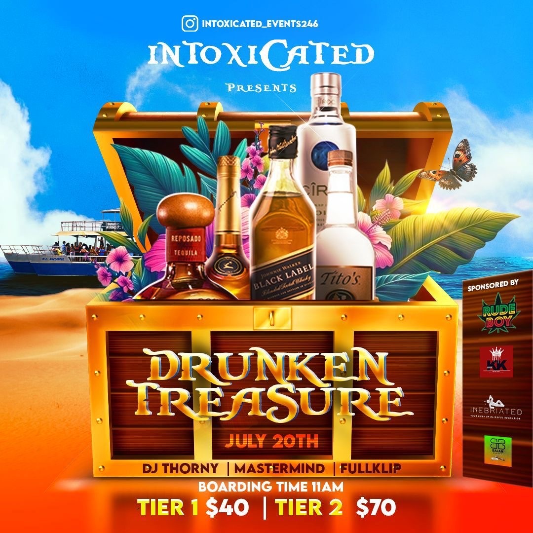 DRUNKEN TREASURE LIVE PROMO