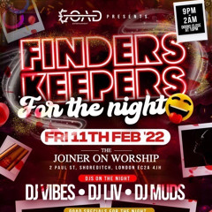 GOAD ENTERTAINMENT PRESENTS THE (PRE) FINDERS KEEPERS MIX BY DJ MUDS