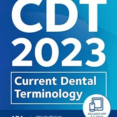 READ KINDLE PDF EBOOK EPUB CDT 2023: Current Dental Terminology book, ebook and app b