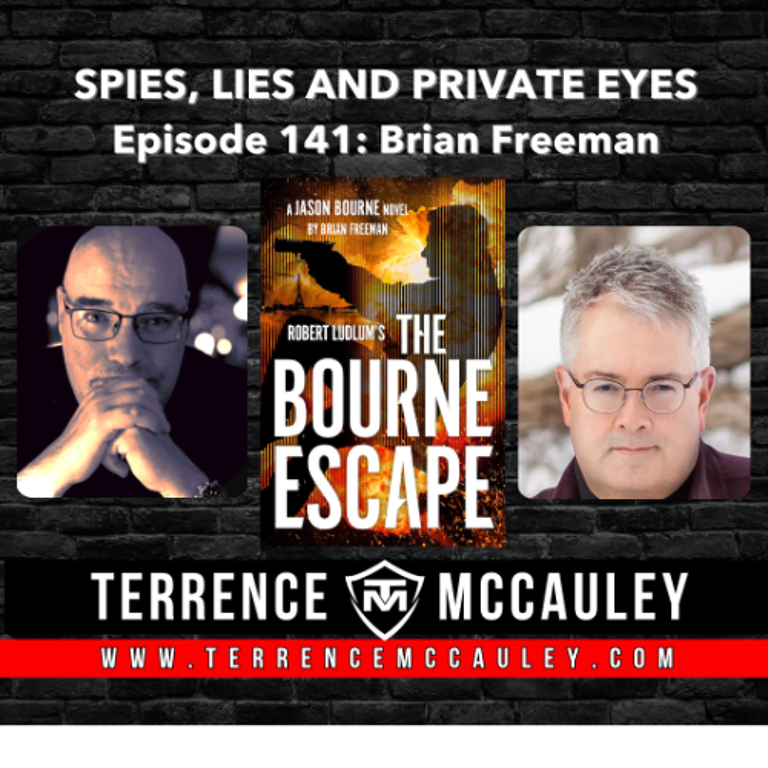 Brian Freeman: rebooting Jason Bourne in his newest Ludlum thriller THE BOURNE ESCAPE episode artwork