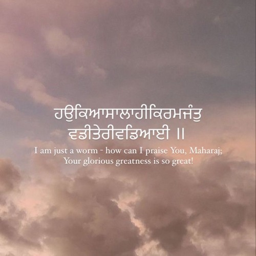 ਹਉਕਿਆਸਾਲਾਹੀਕਿਰਮਜੰਤੁਵਡੀਤੇਰੀਵਡਿਆਈ ॥