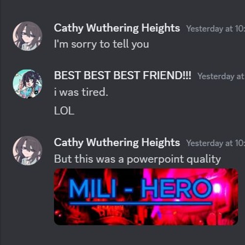 Mili - Hero  (With Voicelines) - Nel Remix