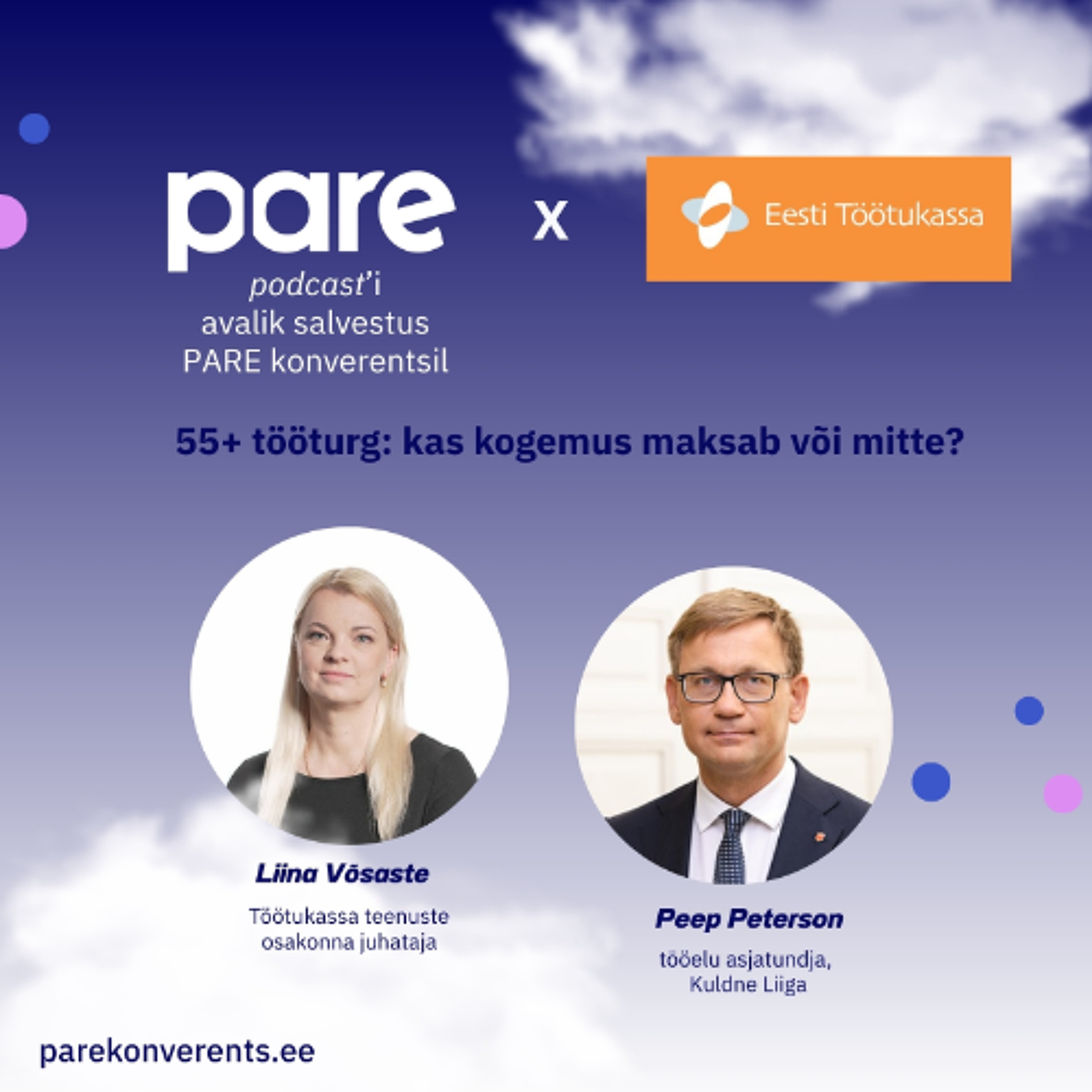 PARE Podcast #107 55+ tööturg: kas kogemus maksab või mitte?