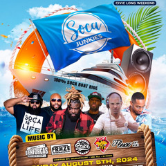 Soca Junkies Caribana Monday Boatride Live Audio - Flexx Got Next X DJ Soca Sweetness