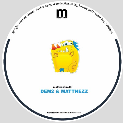 DEM2 & MATTNEZZ - Nada (MATERIALISM206)