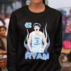 Cormac Ryan Number 3 Player North Carolina Tar Heels Basketball Shirt