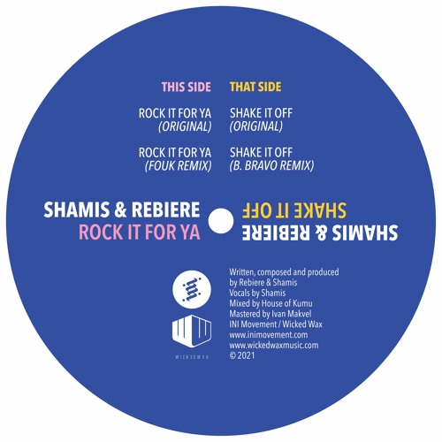 Shamis & Rebiere - Rock It For Ya (Fouk Remix) [INI Movement] [MI4L.com]